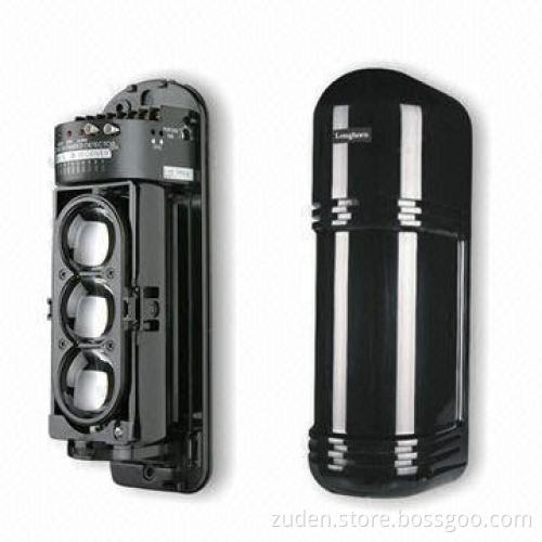 Three beam detector with tamper switch, IP55 water-resistant design, high anti RFI/EMI